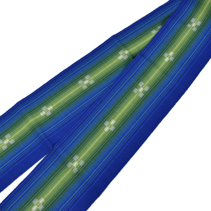 八重山ミンサー 半幅帯 美らさんご｜みんさー工芸館 | hanaito